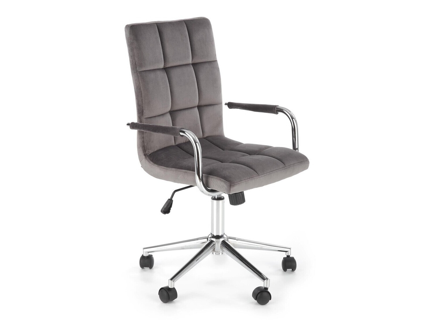 Sedia da ufficio Houston 1198 (Grigio + Argento)