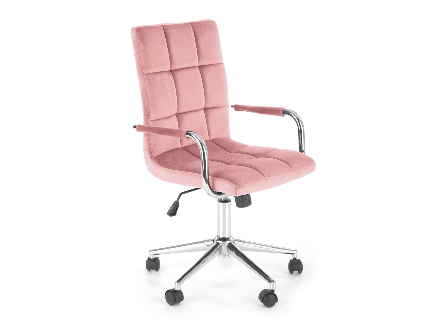 Sedia da ufficio Houston 1198 (Rosa chiaro + Argento)