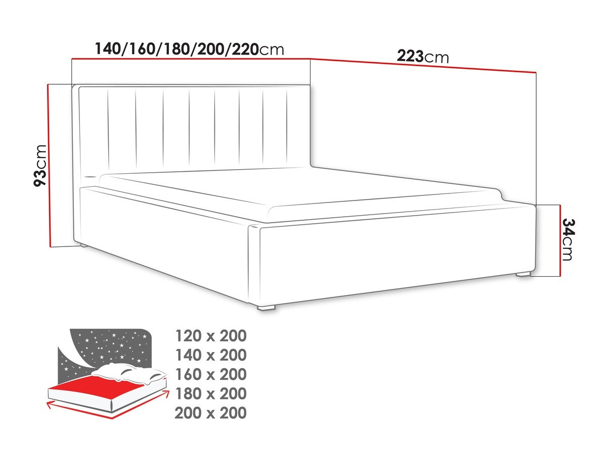 Letto Pomona 109 (Victoria 14 869)