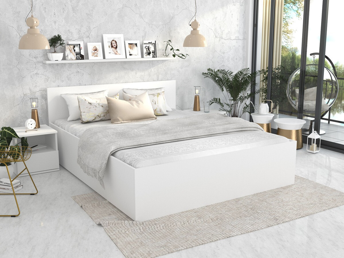 Letto Aurora 157 (Bianco)