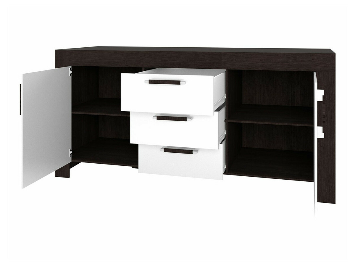 Parete attrezzata Melfeli 126 (Sonoma quercia)