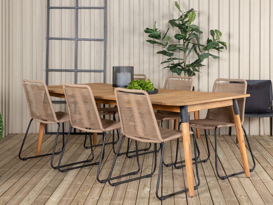 Tavolo e sedie set Dallas 2879