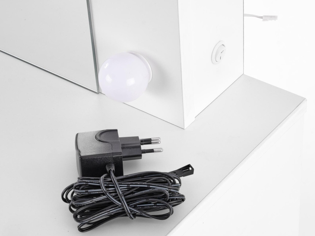 Specchiera Houston Gaudium (Bianco)