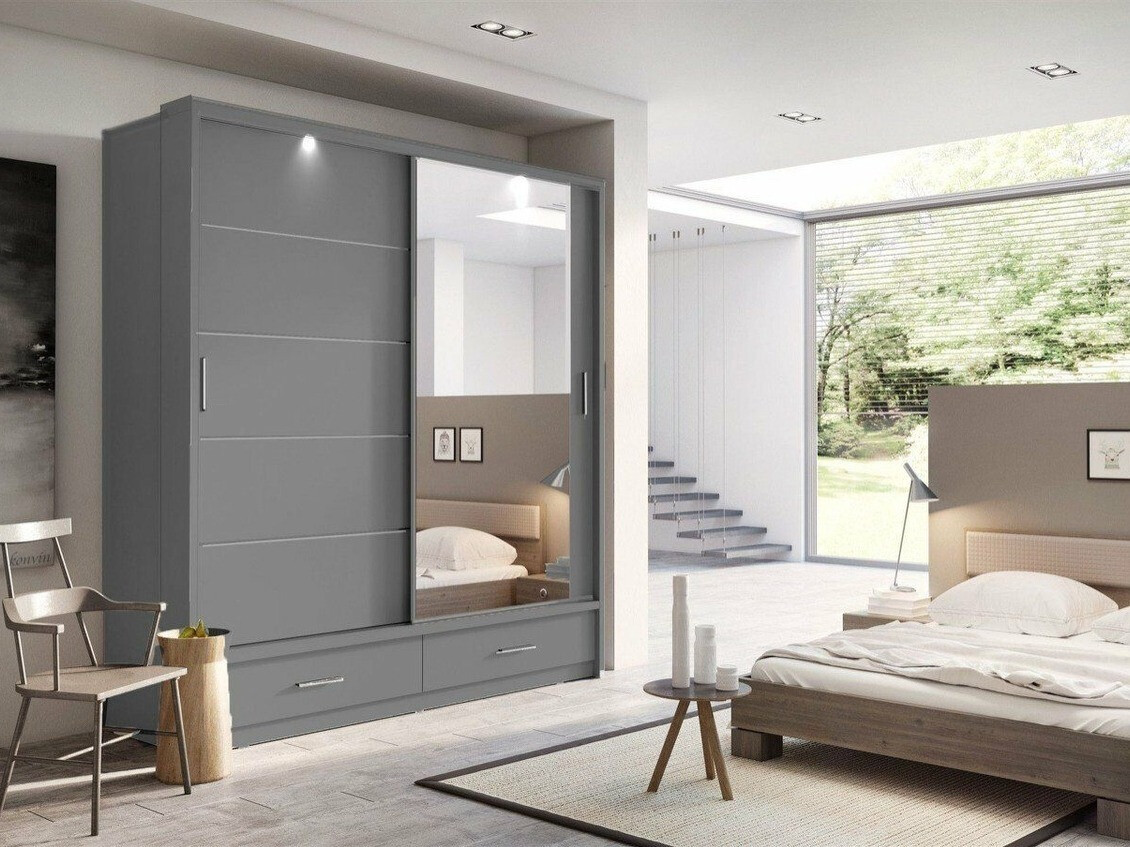 Armadio Fresno 104 (Grigio)