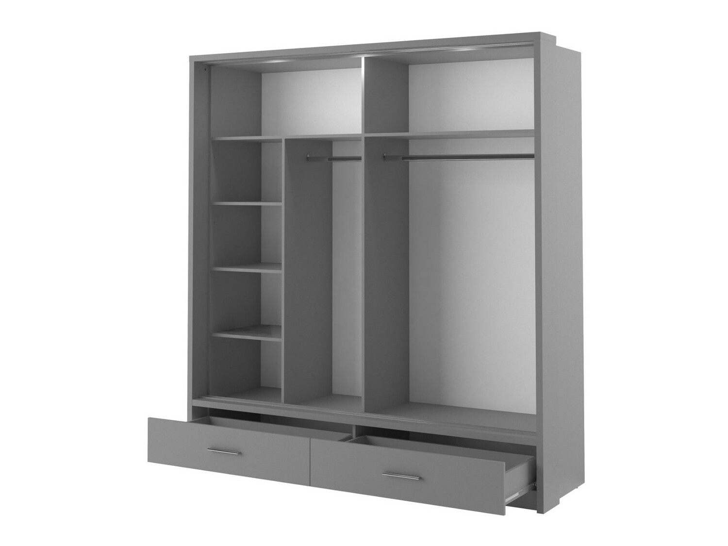 Armadio Fresno 104 (Grigio)