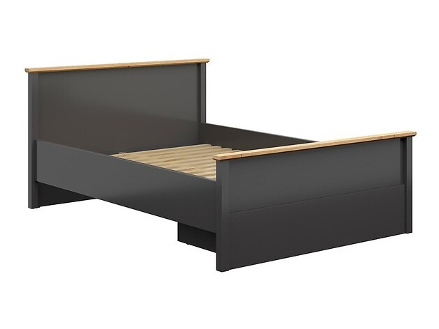 Letto Sordoro 109 (Grafite + Rovere Artisan)