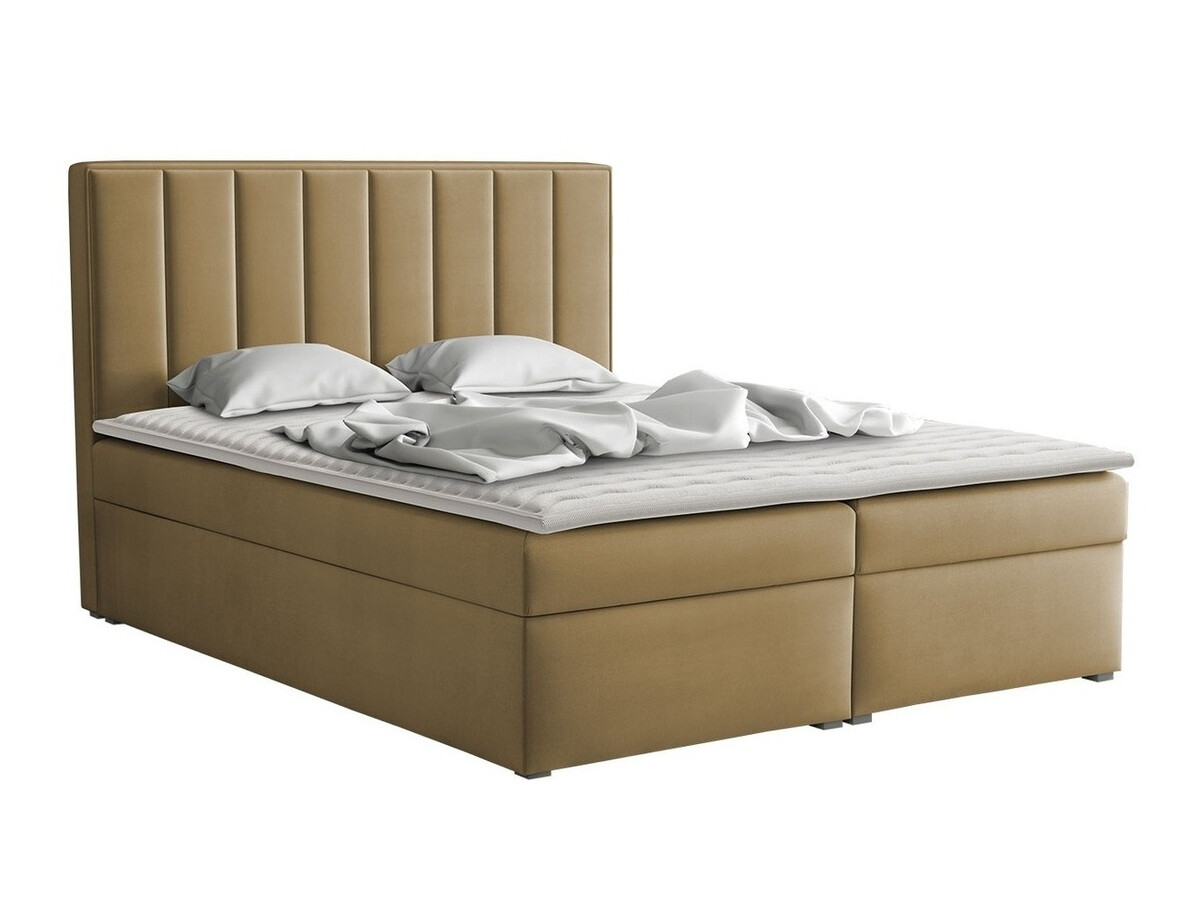 Letto continentale Pomona 116 (Magic velluto 2206)