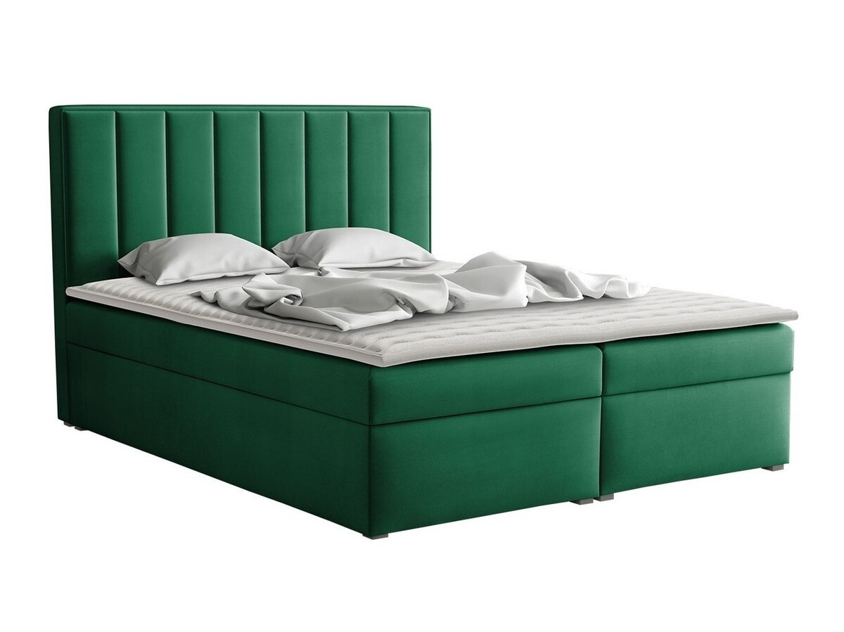 Letto continentale Pomona 116 (Magic velluto 2225)