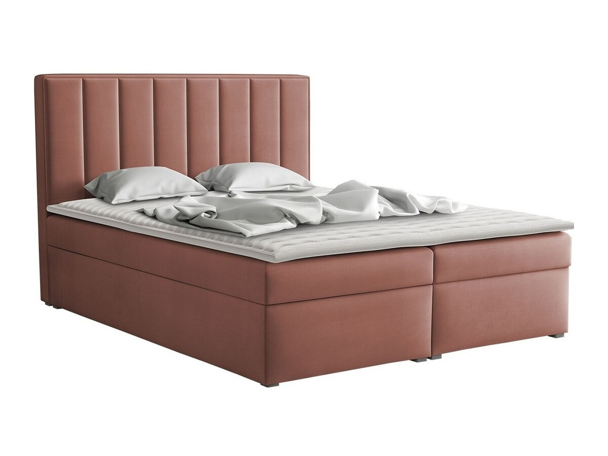 Letto continentale Pomona 116 (Magic velluto 2258)