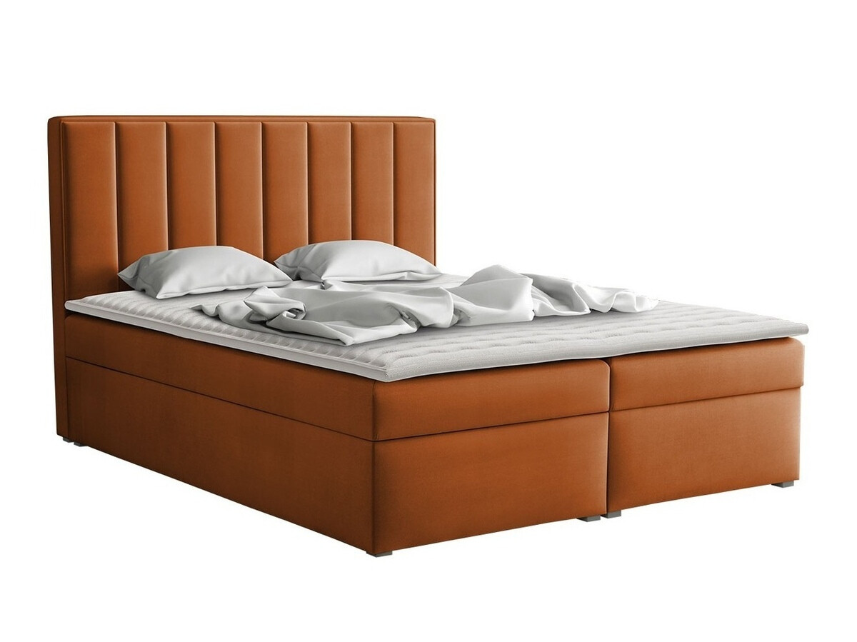 Letto continentale Pomona 116 (Magic velluto 2213)