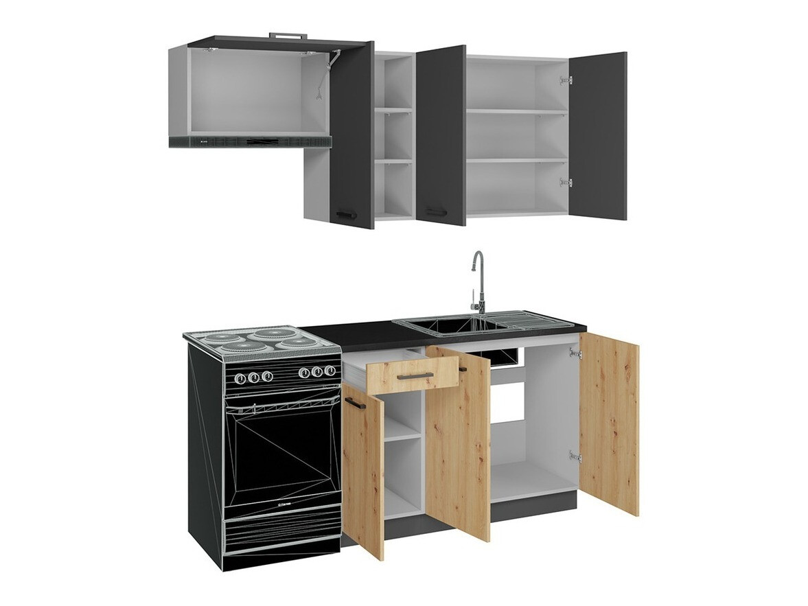 Composizione cucina Trenton 172