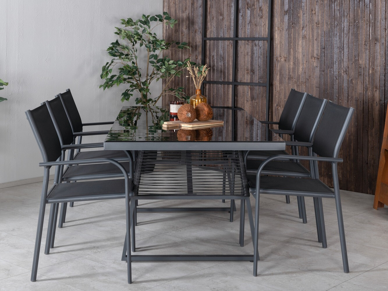 Tavolo e sedie set Dallas 1048