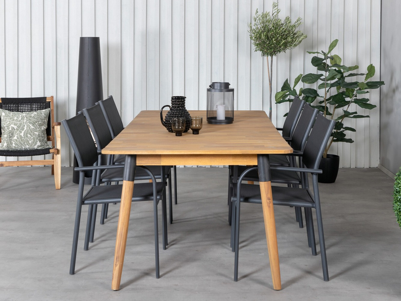 Tavolo e sedie set Dallas 2876