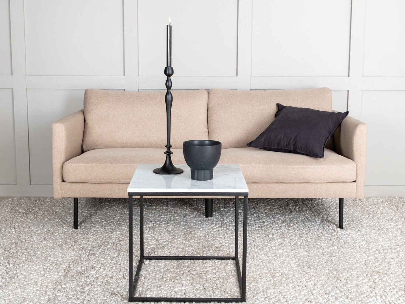 Divano Fercame 100 (Nocciola + Nero)