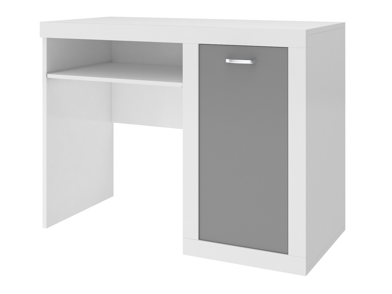 Scrivania da ufficio Tentive 102 (Bianco + Grigio)