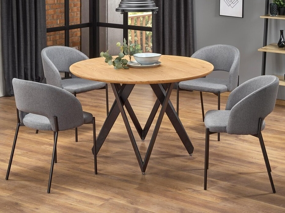 Sedia Houston Virtus (Grigio + Nero)