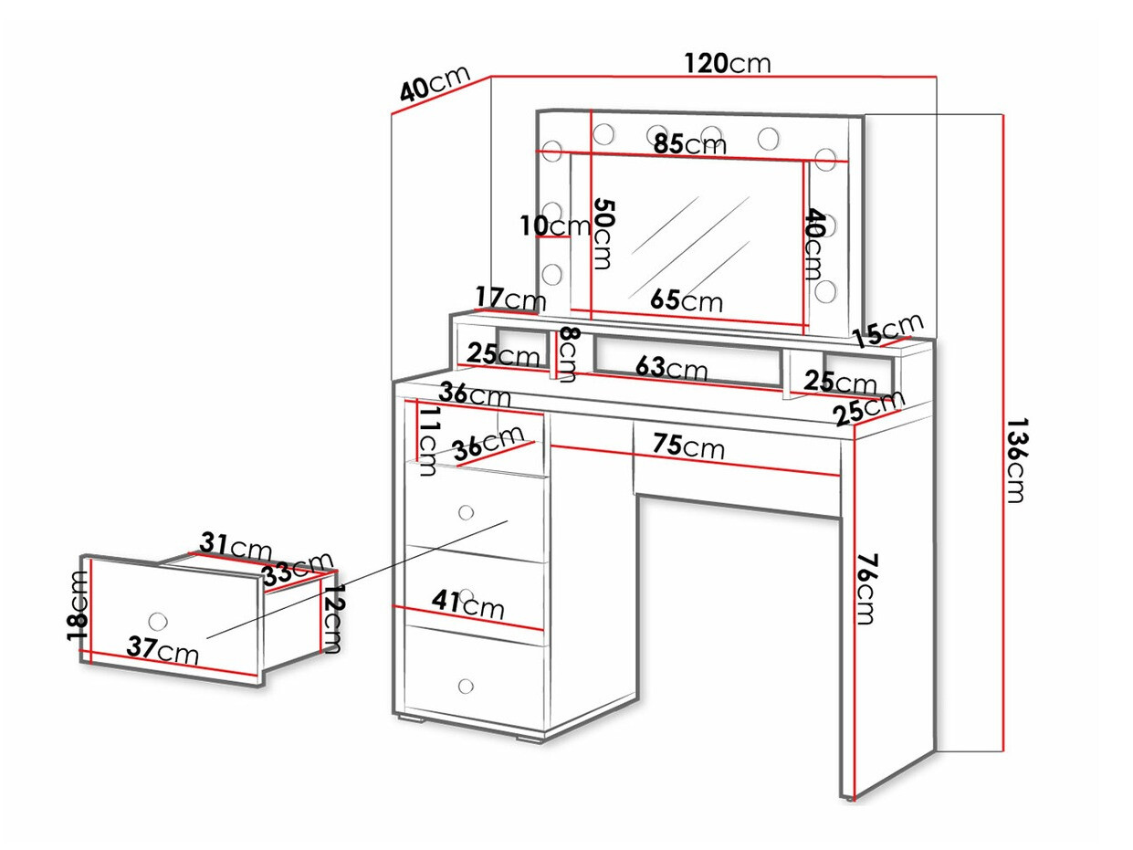 Specchiera Austin 225
