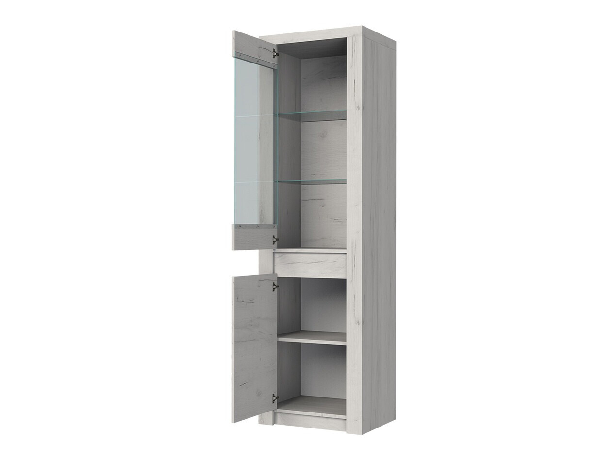 Parete attrezzata Serfeno 122 (Cenere scuro)