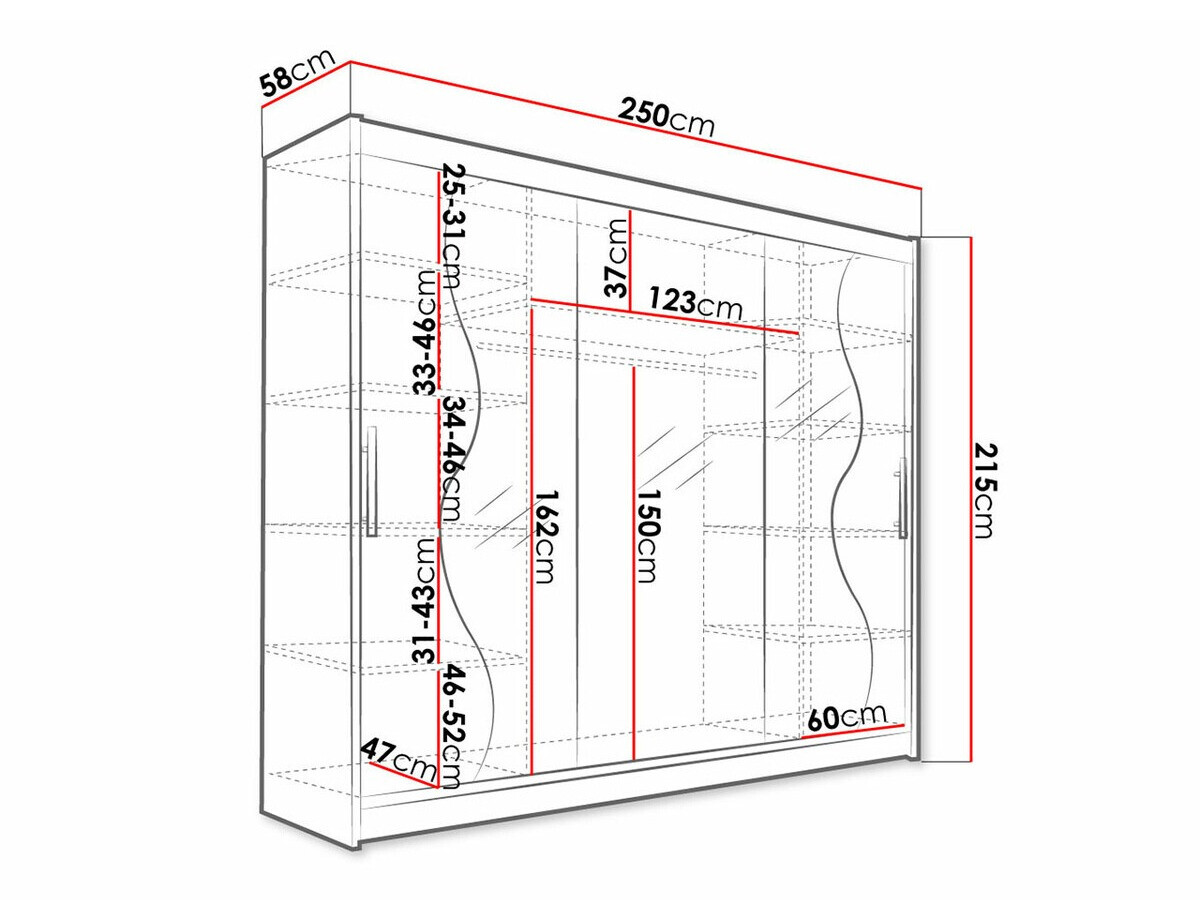 Armadio Closico Ordo III (Bianco)