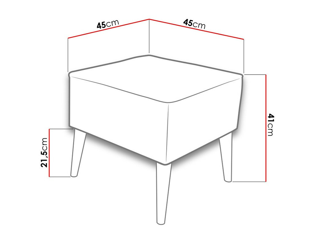 Pouf Comfivo Ulmus I (Kronos 02)