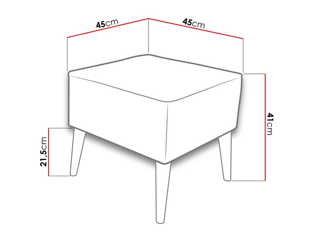 Pouf Comfivo Ulmus I (Kronos 22)