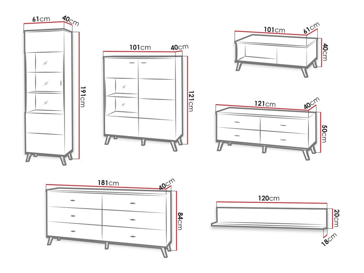 Parete attrezzata Talsere 111