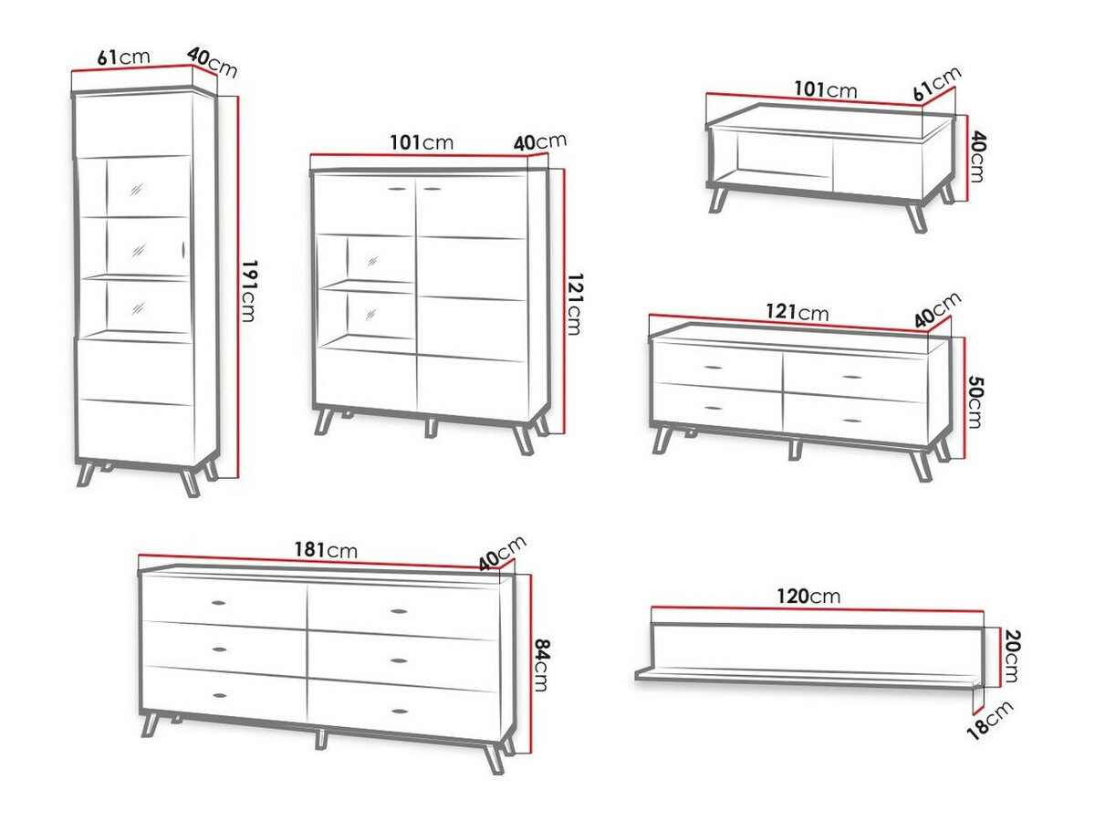 Parete attrezzata Talsere 111