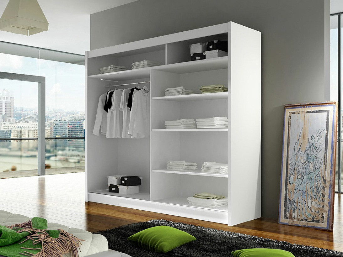 Armadio Closico Cavaris III (Nero + Rovere Artisan)
