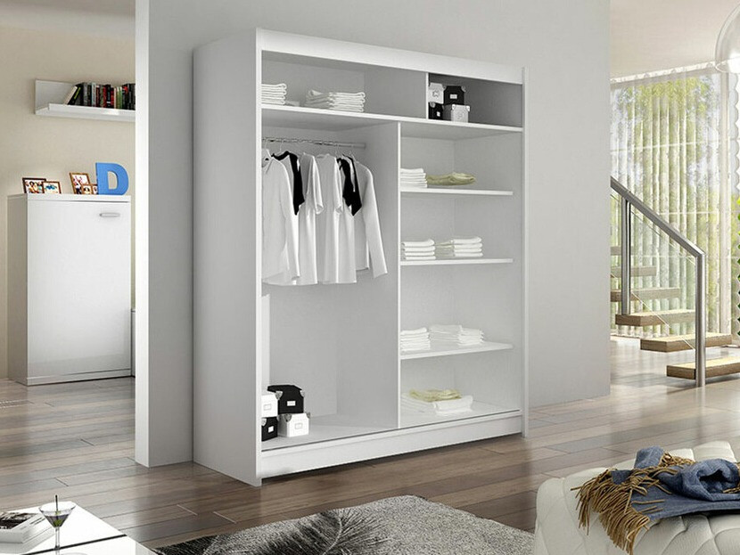 Armadio Closico Salvor I (Bianco + Rovere Artisan)