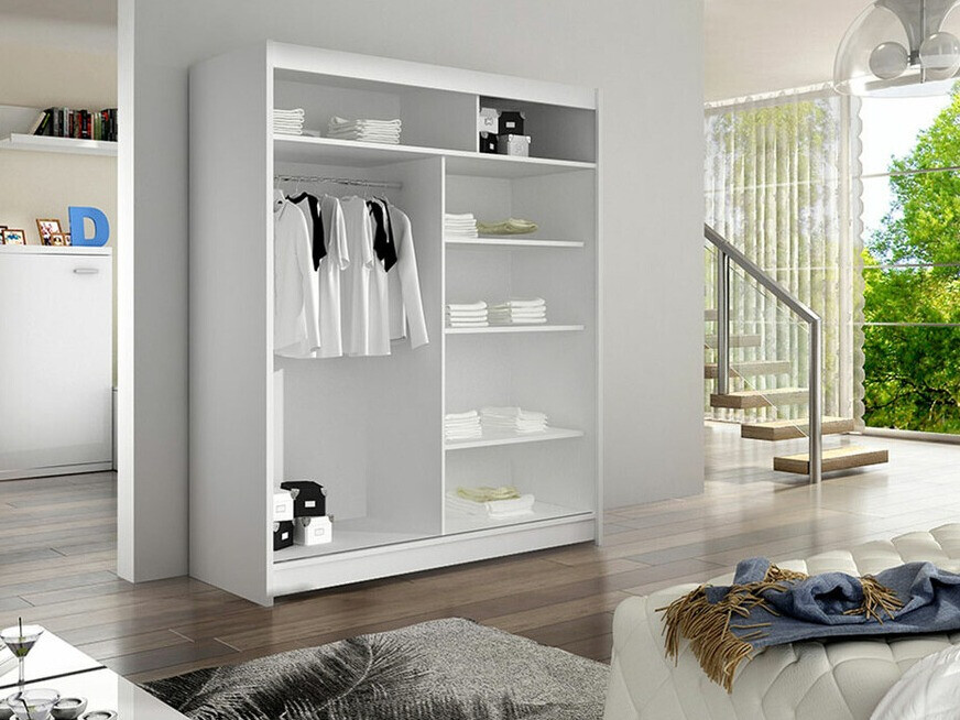 Armadio Closico Salvor I (Nero + Rovere Artisan)