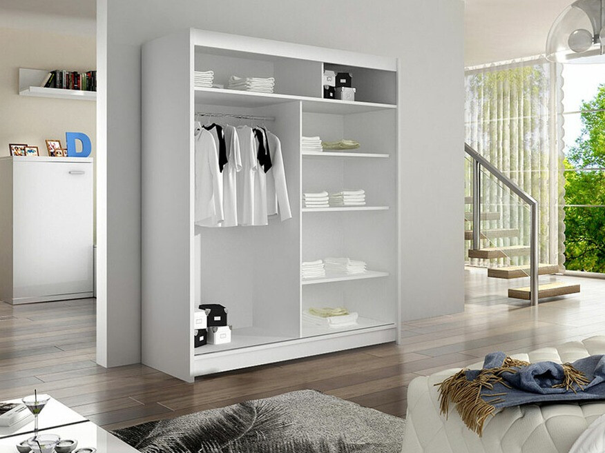 Armadio Closico Salvor II (Bianco + Rovere Artisan)