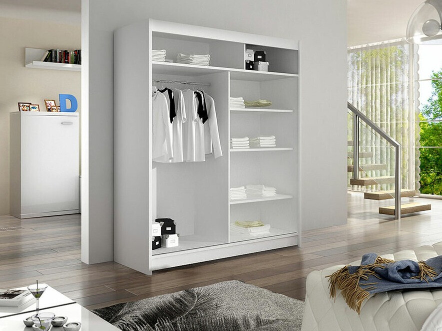 Armadio Closico Salvor II (Nero + Rovere Artisan)