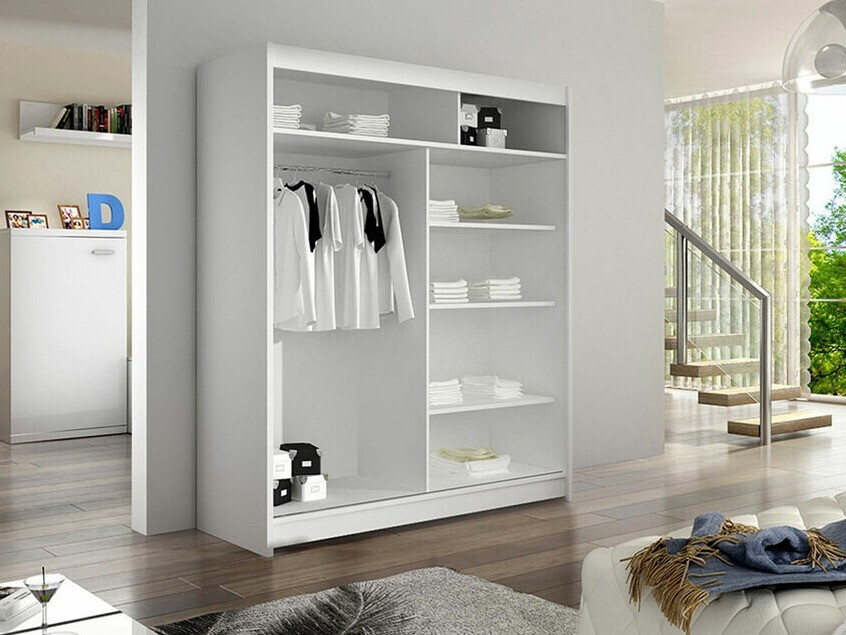 Armadio Closico Salvor III (Nero + Rovere Artisan)