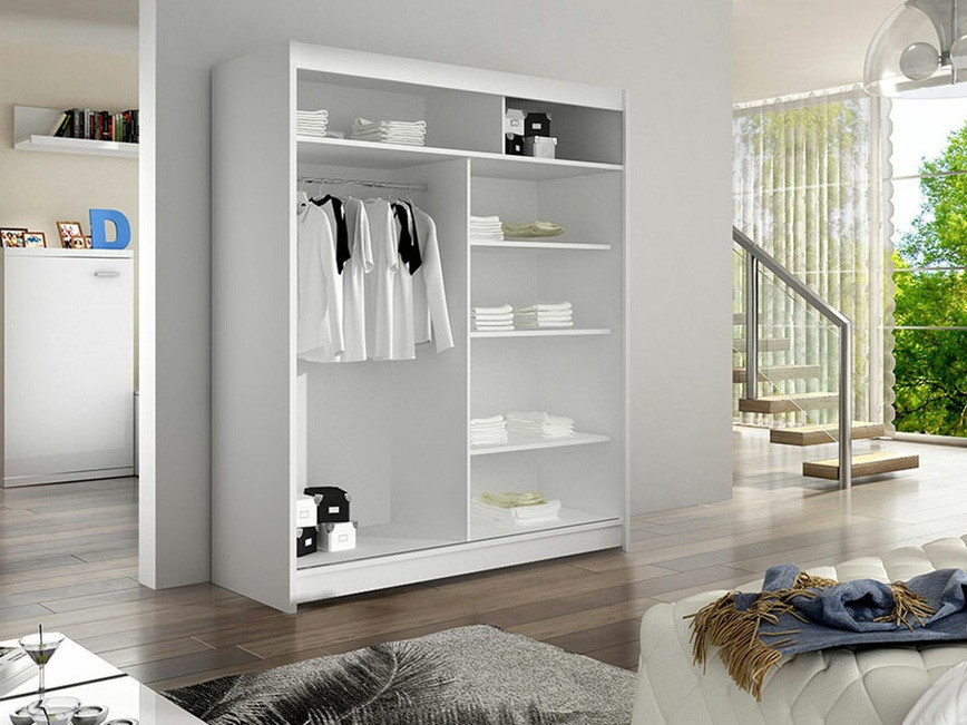 Armadio Closico Salvor III (Nero + Rovere Artisan)