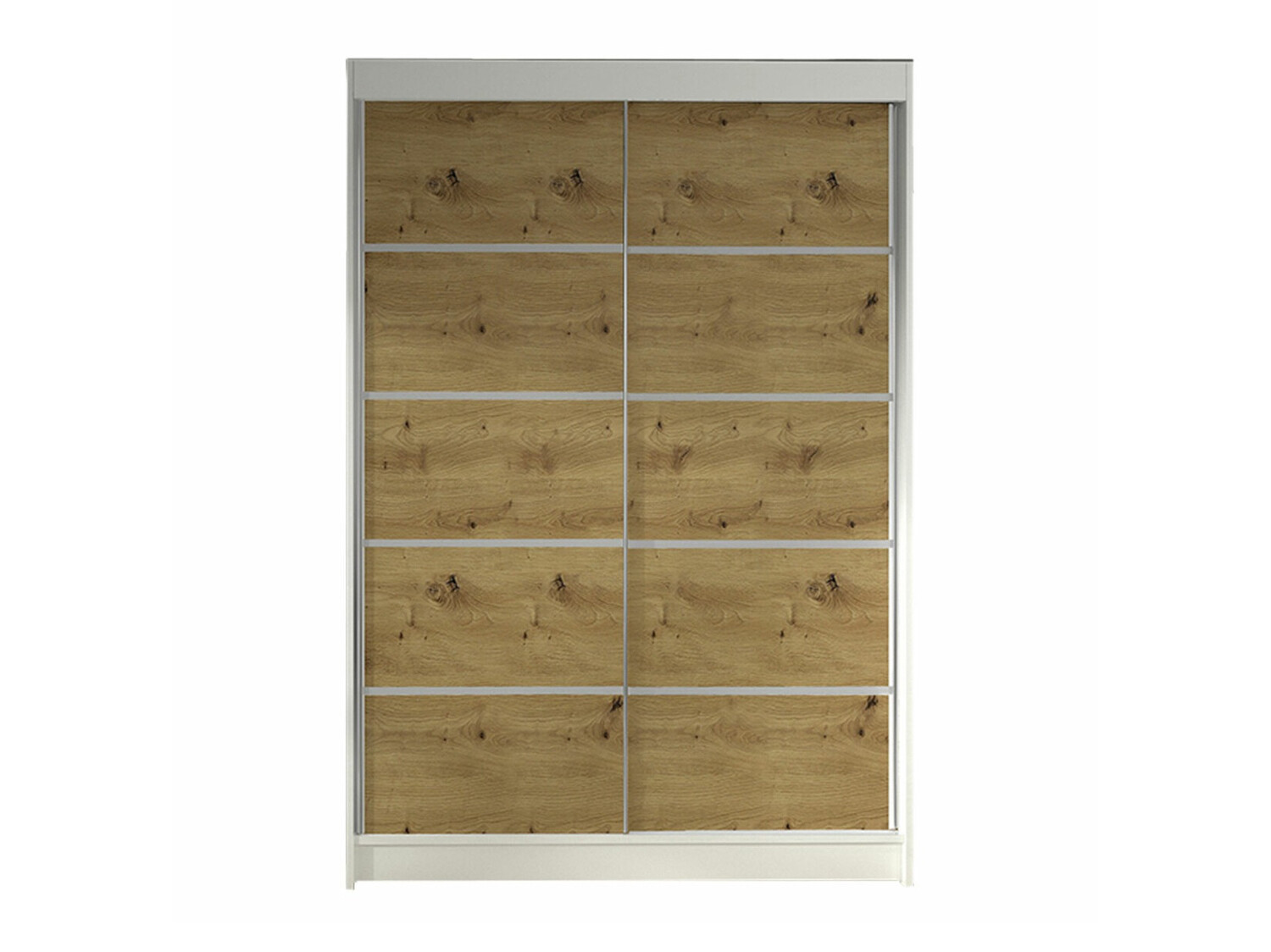 Armadio Closico Salvor IV (Bianco + Rovere Artisan)