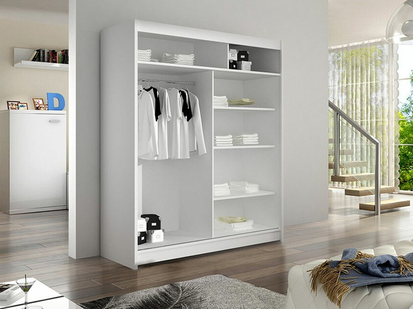 Armadio Closico Salvor V (Nero + Rovere Artisan)