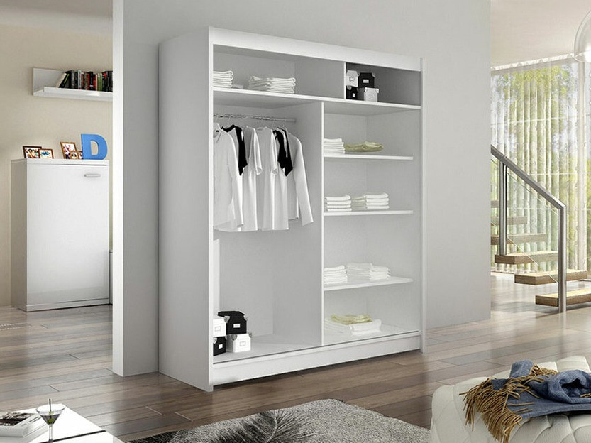 Armadio Closico Salvor V (Nero + Rovere Artisan)