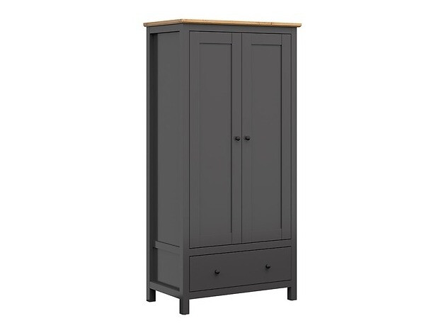 Armadio Sordoro 119 (Grafite + Rovere Artisan)