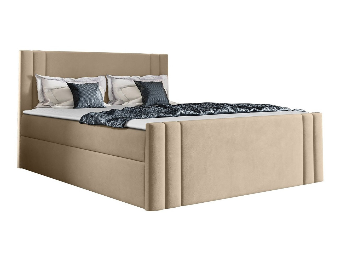 Letto continentale Mel (Amor Velvet 4304)