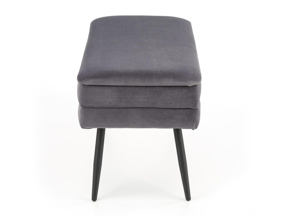 Panca imbottita Houston 1255 (Grigio + Nero)