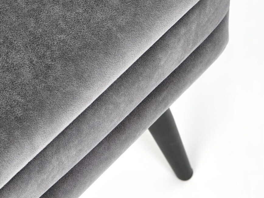Panca imbottita Houston 1255 (Grigio + Nero)