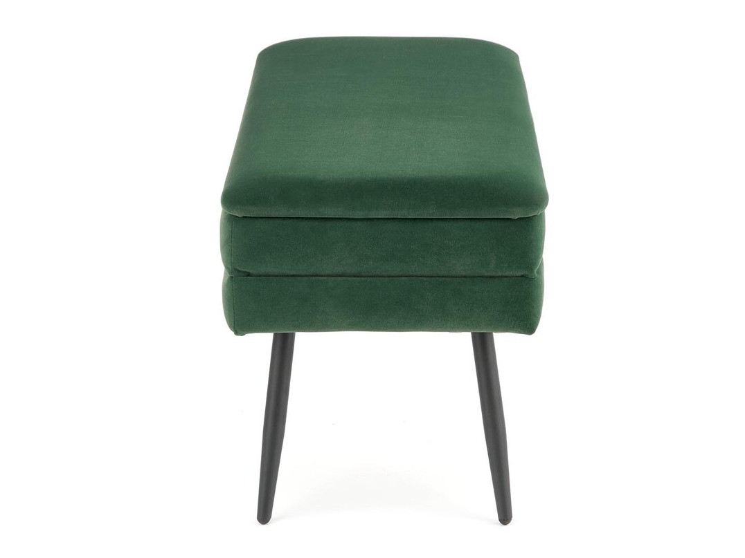 Panca imbottita Houston 1255 (Verde scuro + Nero)