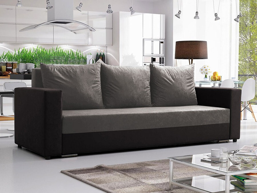 Divano letto Muncie 104 (Mikrofaza 0015 + Mikrofaza 0027)