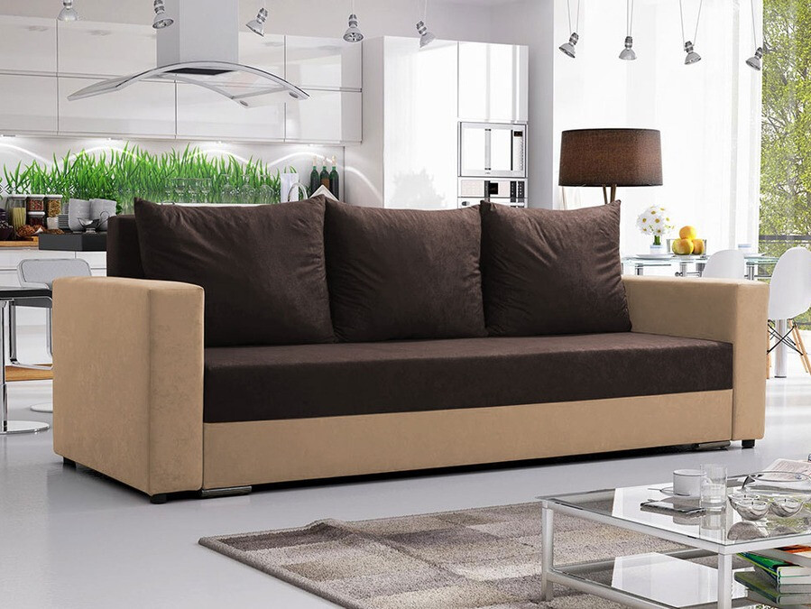Divano letto Muncie 104 (Mikrofaza 0048 + Mikrofaza 0041)