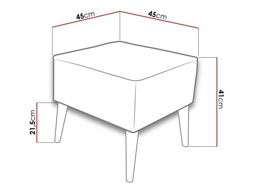Pouf Comfivo Ulmus I (Aston 8)