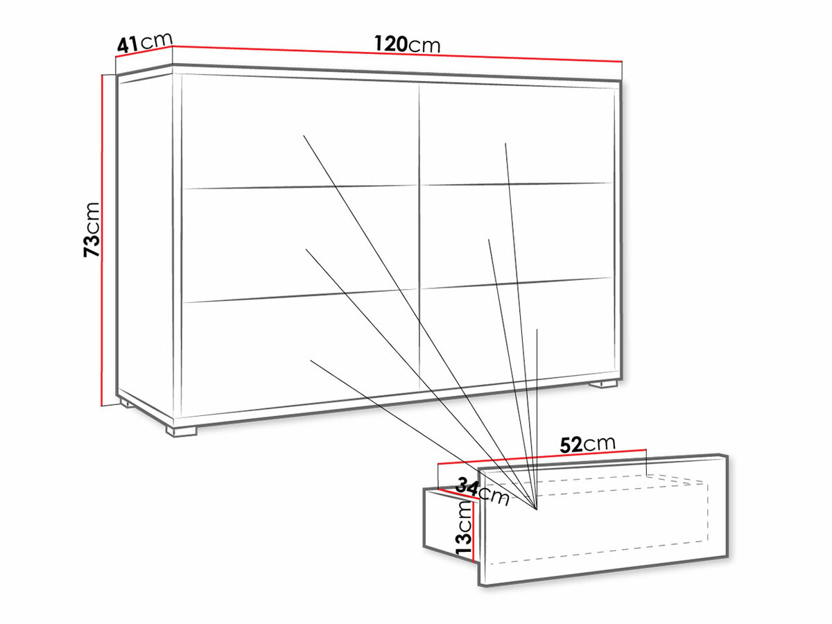 Cassettiera Comfivo Tutela II (Bianco)