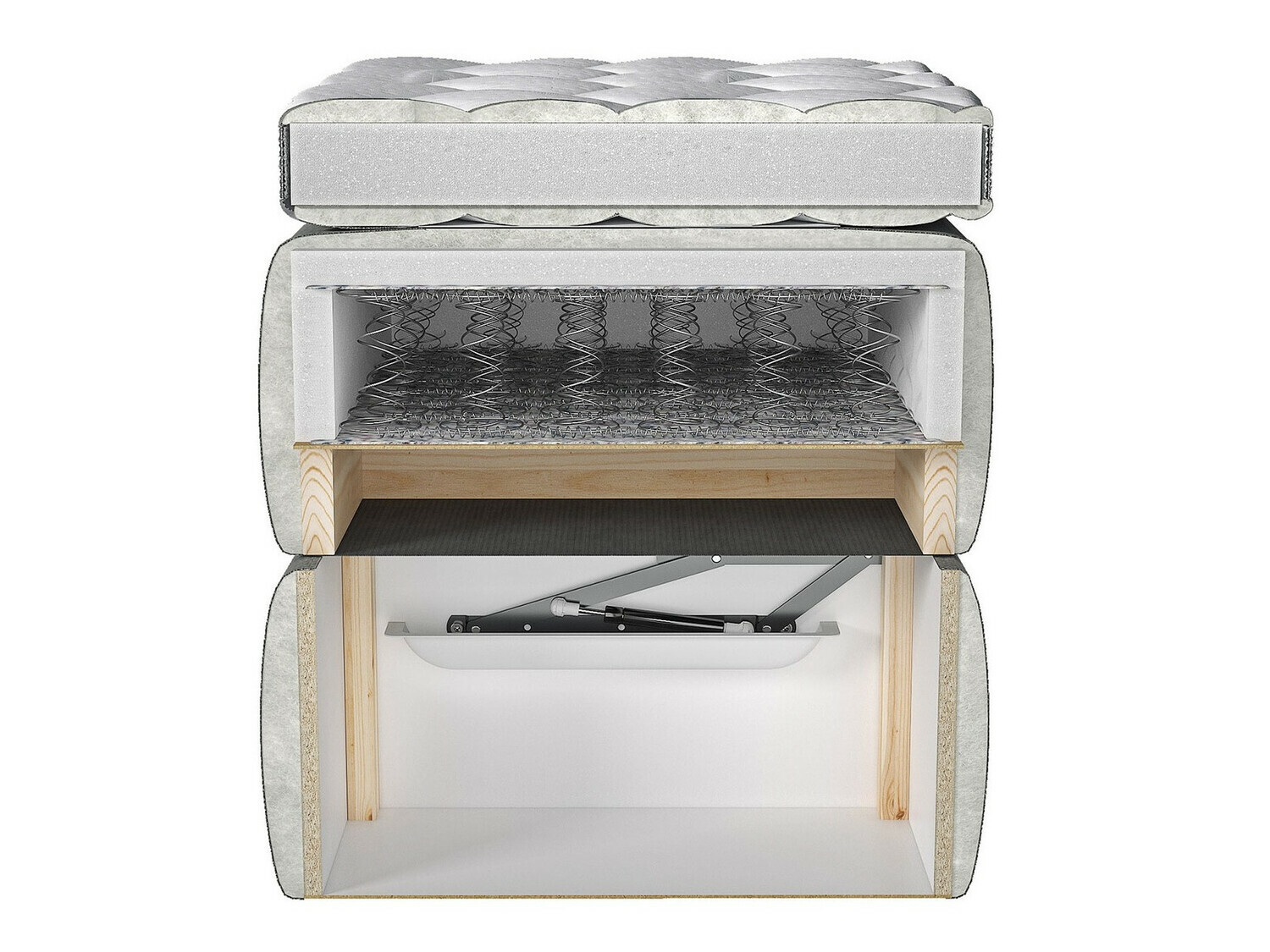 Letto continentale ComfiDream Fjorina (Fresh 32)