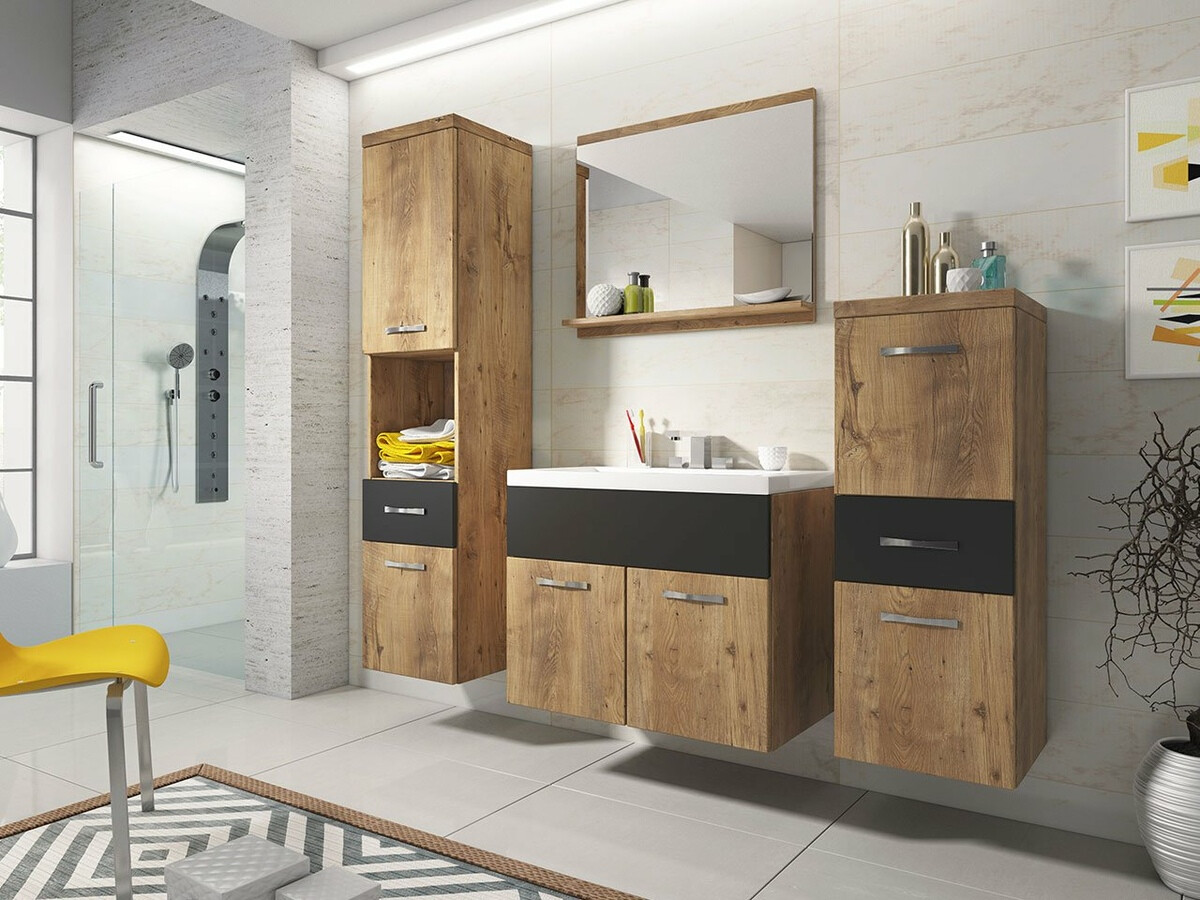 Set bagno Sarasota 109 (Noce + Grafite)