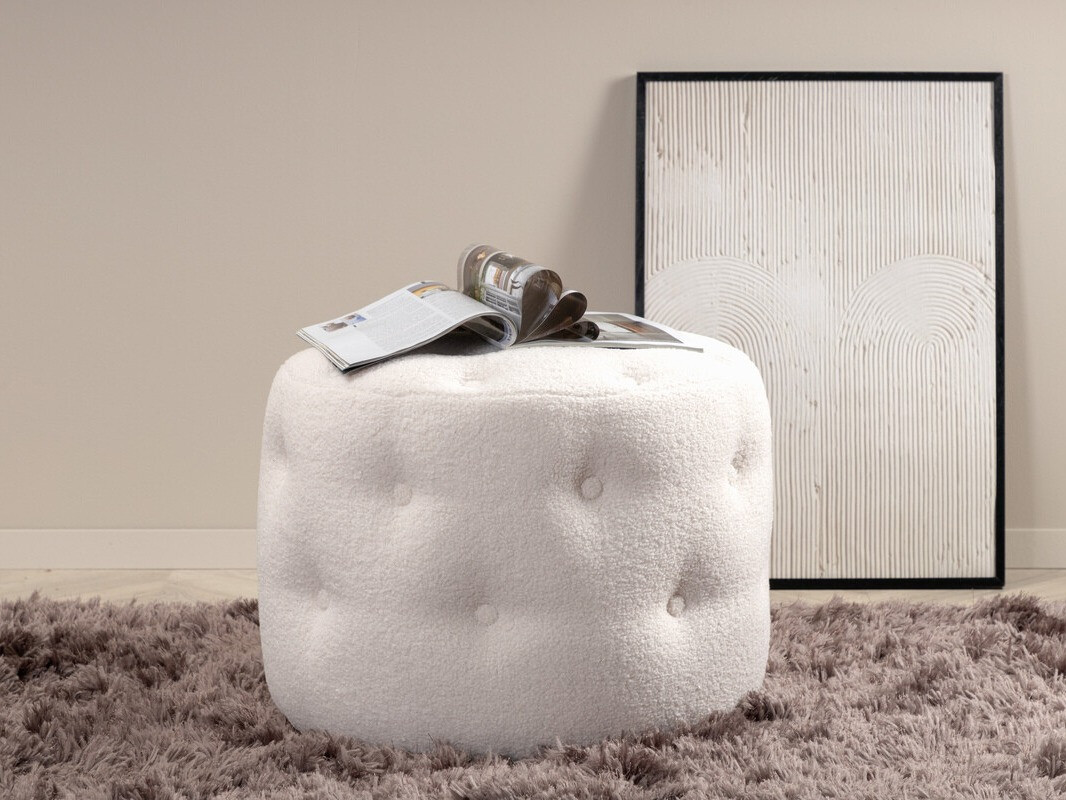 Pouf Dallas 2915 (Bianco)