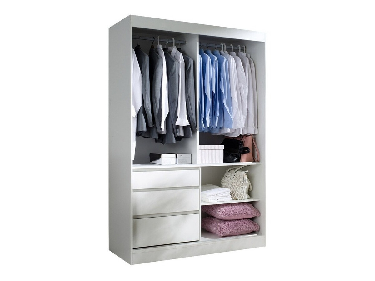 Armadio Toledo 115 (Quercia di lefkada + Nero opaco)